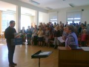 Podziękowania i pożegnanie naszego pianisty – Tomasza Kaznowskiego