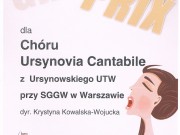 Wręczenie nagrody Grand Prix i Koncert Laureatów XIV Festiwalu Chórów, Kabaretów i Zespołów Seniora